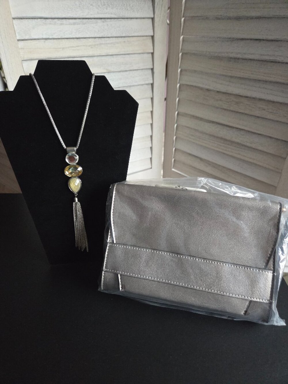 Purse & Necklace Combo